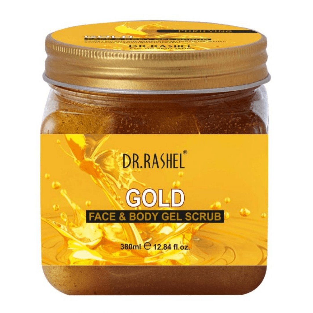 DR. RASHEL Gold Gel Scrub For Face And Body